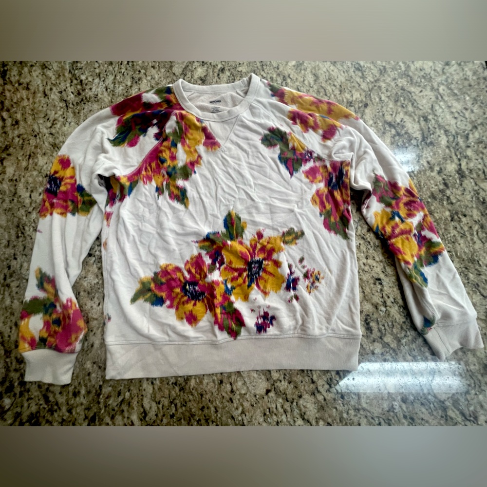 Women’s floral sweater